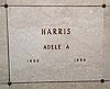 Tombstone - Harris, Adele