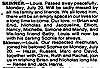 Death Notice - Isaacs, Louis (As Skinner)