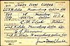 Draft Card - Clarke, James I