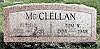 Tombstone - McClellan, Tom W