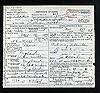 Death Certificate - Woodburn, William Jones