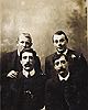 John & Charles Jacobs & two unknown men