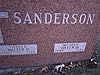Tombstone - Sanderson, Walter D