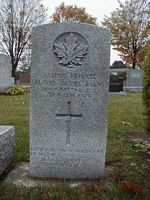 Headstone - Evans, Pte Alfred James