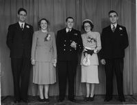 Photo - George Vernon & Edith Queen Wedding Group -  May 1948
