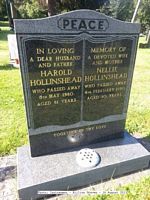 Headstone - Hollinshead, Harold & Nellie