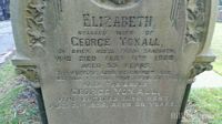 Headstone - Yoxall, George & Elizabeth - 2