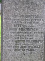 Headstone - Pilkington, John, Betty & Elizabeth - 1