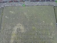 Headstone - Yoxall, William & Martha nee Potts & Critchley, Thomas - DSC00146-RS