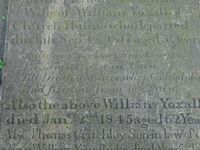 Headstone - Yoxall, William & Martha nee Potts & Critchley, Thomas - DSC00147-RS