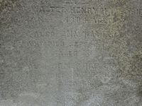 Headstone - Hayes, Walter Henry & Ann & James - DSC00419-RS