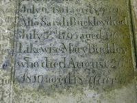 Headstone - Buckley, John & Elizabeth nee Shawcross - DSC00479-RS