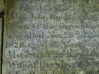 Headstone - Buckley, John & Elizabeth nee Shawcross - DSC00486-RS