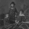 Annie Anita (left) -Margaret Elizabeth-Arthur Lewis as children - circa 1915