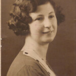 Possibly Doris Wilhelmina Lomas (Bob Pender's daughter and John Henry Hart's first wife) <br> Photo courtesy of Victor Watts