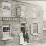 The New Inn, Stryt Issa, Penycae, Denbighshire <br>
Fred and Agnes Davies (nee Morgan) were living there.