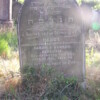 Nancy Abraham's Tombstone <br> Dean Road Jewish Cemetery, Liverpool