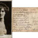 Postcard 024 - Miss Millie Legarde <br> From Your Pal MJH to Agnes Mackney <br> 1906 <br> Courtesy of Rob Sinton