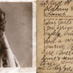 Postcard 045 - Maude Fealy <br> From Maggie Lomas to Misses Mackney <br> 20th February 1906 <br> Courtesy of Rob Sinton