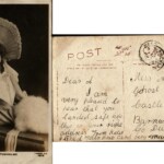 Postcard 050 - Miss Marie Studholme <br> From Katie to Agnes Mackney <br> 1950 <br> Courtesy of Rob Sinton