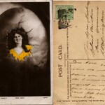 Postcard 084 - Zena Dare <br> From Sarah Ann Mackney To Agnes Mackney <br> 7th May 1906 <br> Courtesy of Rob Sinton