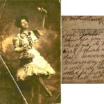 Postcard 305 <br> From Maggie Lomas to Agnes Mackney <br> 1st February 1906 <br> Courtesy of Rob Sinton