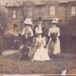 Wedding of William Wood and Mary Elizabeth Jones - April 1898<BR>
If anyone can identify the other people in the photo, please make contact.<BR>
Photo courtesy of Diana Bradley - May 2025
