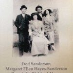 L-R: Fred Sanderson, Margaret Ellen Sanderson (nee Hayes), Rose Arlie Bickford-Hayes, Neca Rose Adams-Romelsbacher<BR>
Photo courtesy of Anne Whiting (nee Walsh)