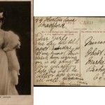 Postcard 041 - Miss Kate Cutler <br> From Maggie Lomas to Misses Mackney <br> 3rd April 1906 <br> Courtesy of Rob Sinton