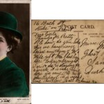 Postcard 340 - Miss Zena Dare <br> From Maggie Lomas to Misses Mackney <br> 14th April 1906 <br> Courtesy of Rob Sinton